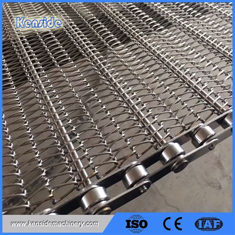 Chain Conveyor Belt Stainless Steel Wire Mesh Conveyor Belt - Pizza Oven Conveyor Belt and Oven ...