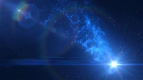 4K Blue Space Nebula Dust Stars Motion Background #AAvfx #Galaxy - YouTube