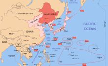 Manchuria On World Map – Map Vector