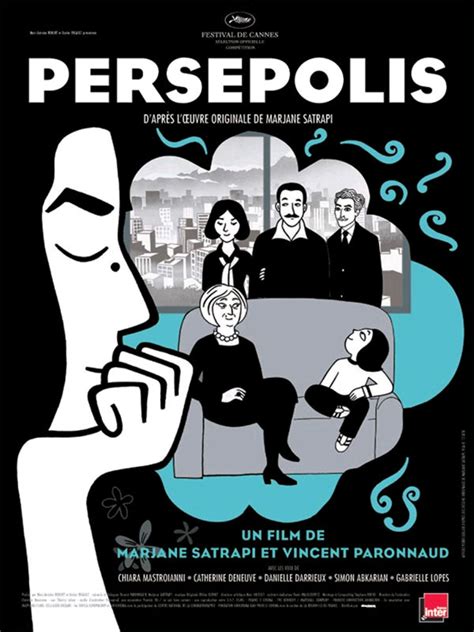 Persepolis (2007) | Japanese movie poster, Graphic novel, Movie posters