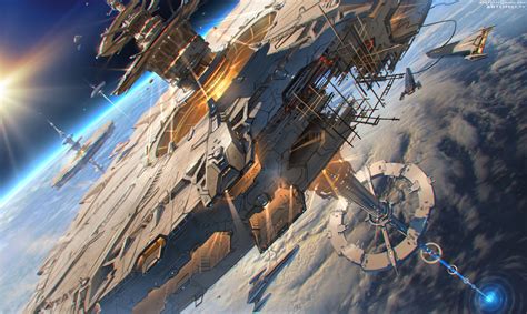 ArtStation - Space station