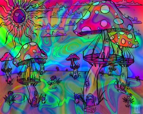 Psychedelic Weed Wallpapers - Top Free Psychedelic Weed Backgrounds - WallpaperAccess