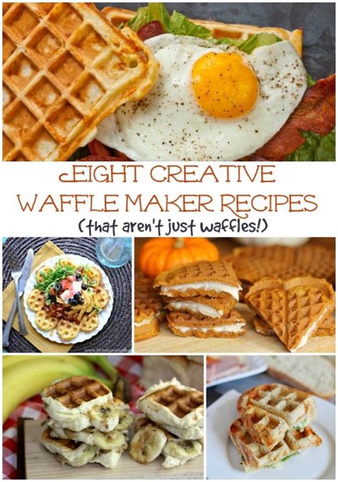 8 Easy and Creative Waffle Maker Recipes: Not Your Average Waffles!