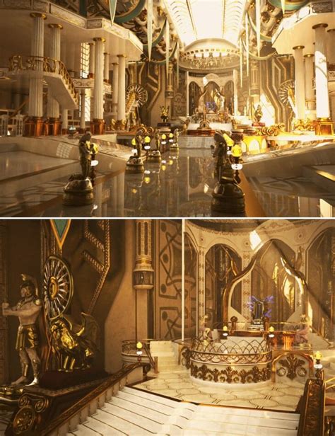 XI Zeus Throne Room – Render-State