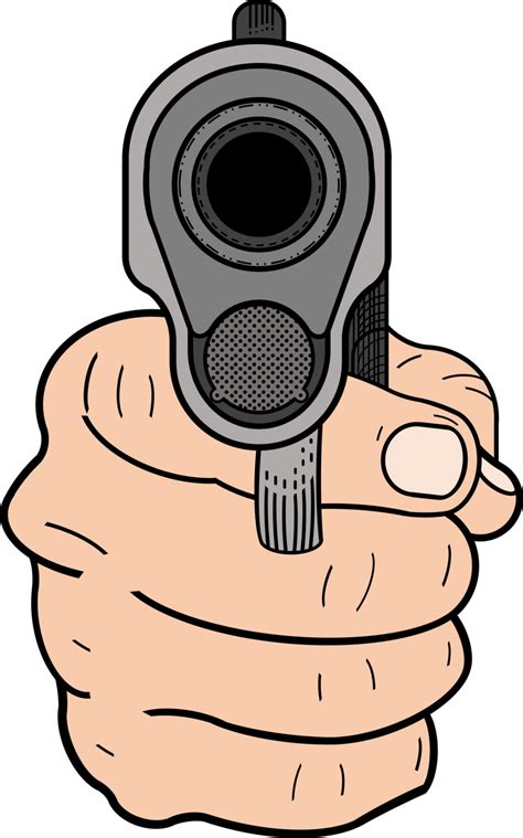 Hand Holding Shotgun Png - Hand With Gun Png Free Unlimited Png