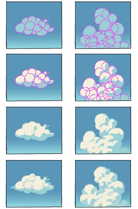 How To Draw Realistic Clouds - Animalrepair25