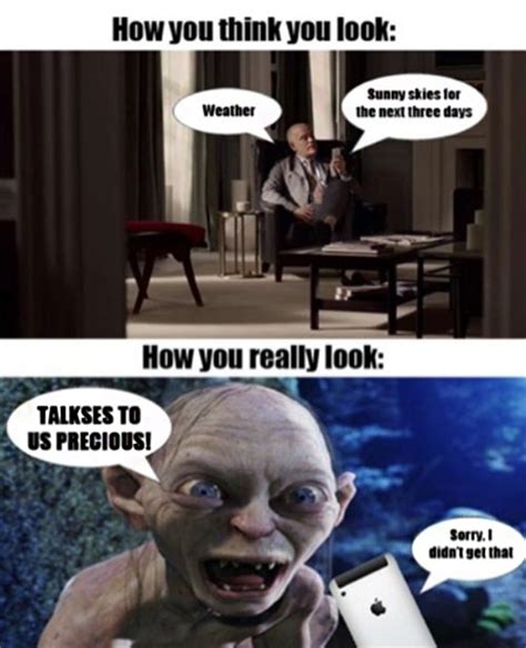 Gollum Funny Quotes. QuotesGram