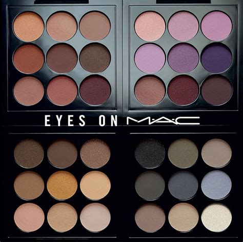 Diary of a Trendaholic : Eyes on MAC Eye Shadow Palette Review