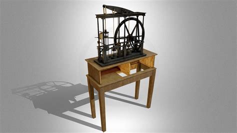 Model of the Watt Steam Engine with animation - Download Free 3D model by Virtual Museums of ...