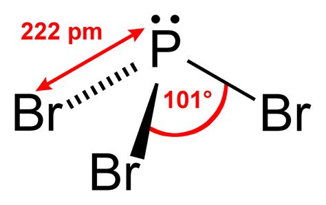 PBr3 Lewis Structure, Molecular Geometry, Hybridization and Polarity