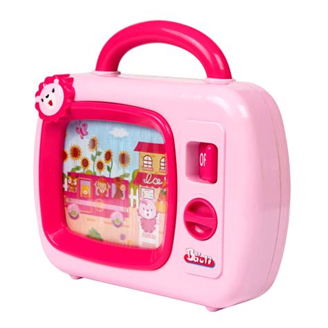 Baby Cartoon Musical TV Toy with Scroll Image Music Box Learning ...