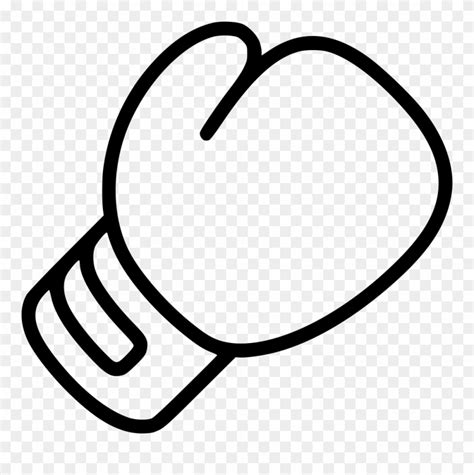 Jpg Stock Boxing Gloves Clipart Free - Boxing Glove Icon Png Transparent Png (#243867) - PinClipart