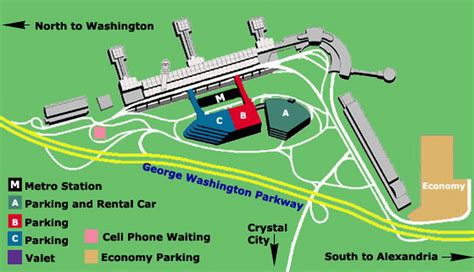 Airport Parking Map - reagan-national-airport-parking-map.jpg