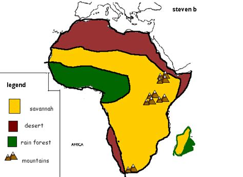 African Savanna Biome Map - Pets Lovers