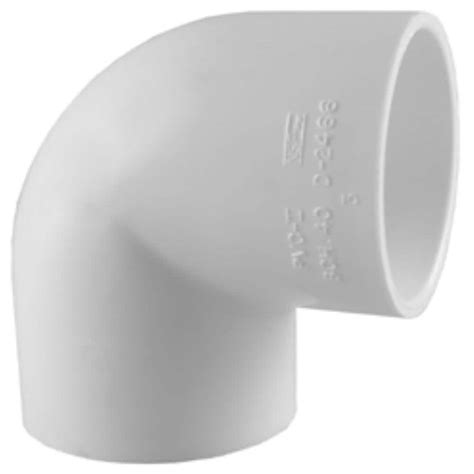 Charlotte Pipe 2 in. PVC Schedule. 40 90-Degree S x S Elbow Fitting