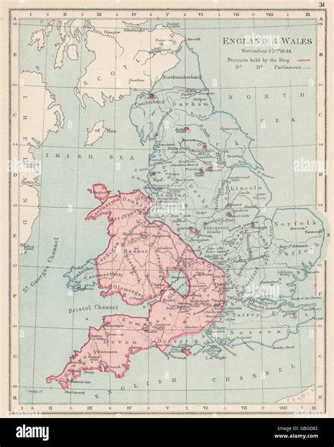 English Civil War Map