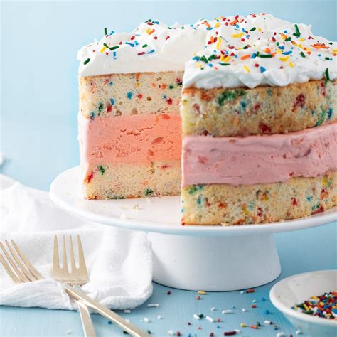 Confetti Ice Cream Cake - Bake from Scratch