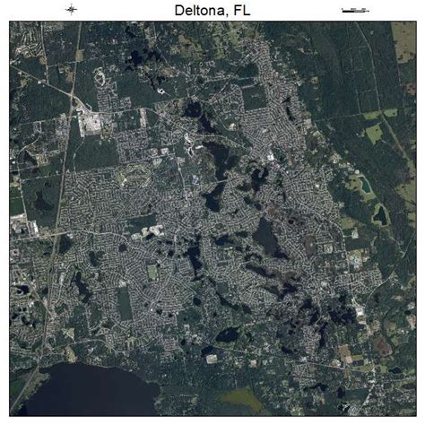 Aerial Photography Map of Deltona, FL Florida