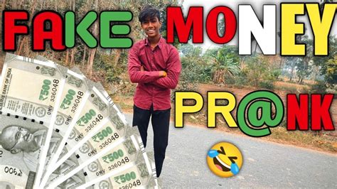 Fake money prank 😂 || - YouTube