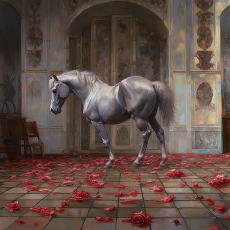 Premium AI Image | horse art