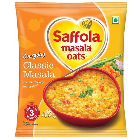 Saffola Masala Oats Classic 500g - Pantry Essentials | Komalas Vegemart – Online Grocery Delivery