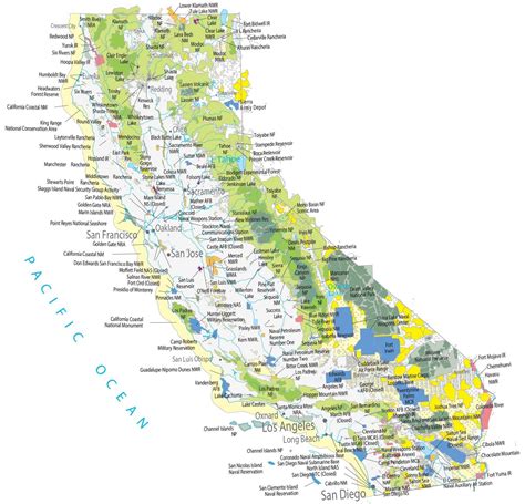 Map of Los Angeles, California - GIS Geography