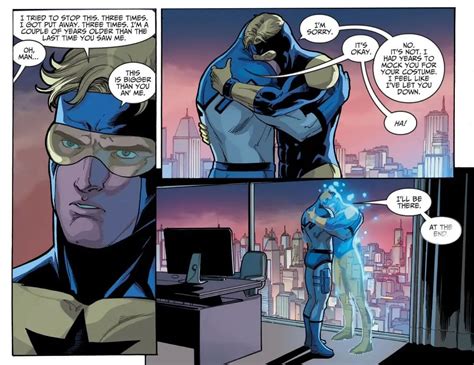 Injustice 2 Booster Gold Blue Beetle - Comic Book Revolution