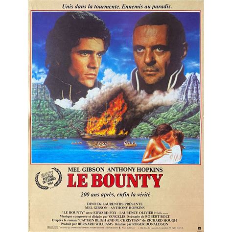 THE BOUNTY French Movie Poster - 15x21 in. - 1984