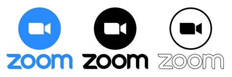 Zoom Logo Black