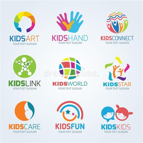 Kids child logo vector set design , #AFFILIATE, #logo, #child, #Kids, # ...