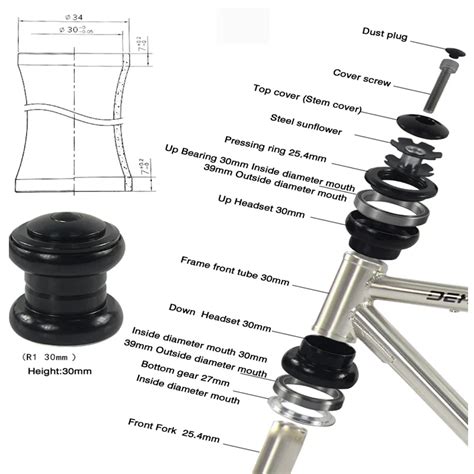 Bmx Headset Diagram