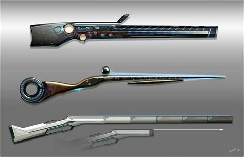 Sci Fi Weapons, Weapon Concept Art, Weapons Guns, Fantasy Weapons, Guns And Ammo, Sci Fi Tech ...