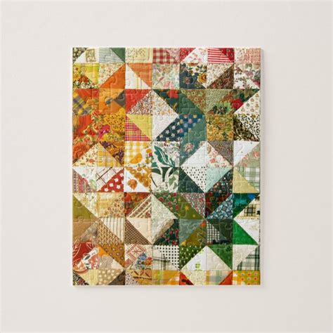 Quilt Jigsaw Puzzle | Zazzle