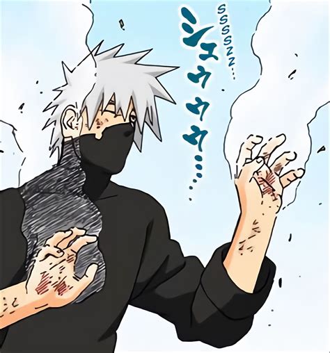 Kakashi manga color | Naruto, C117