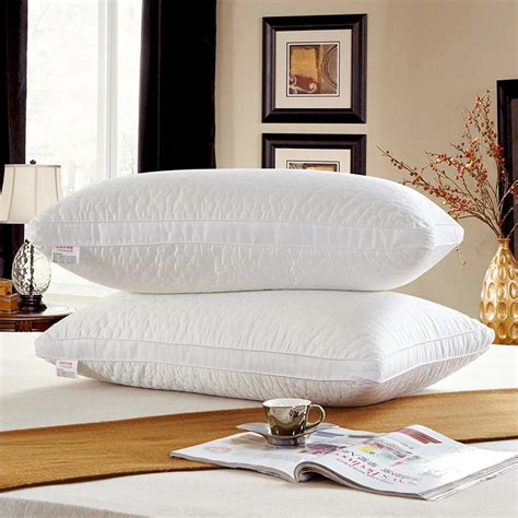 Size 48 x 74 cm hotel luxury pillows,100% cotton bedding pillow,filling ...