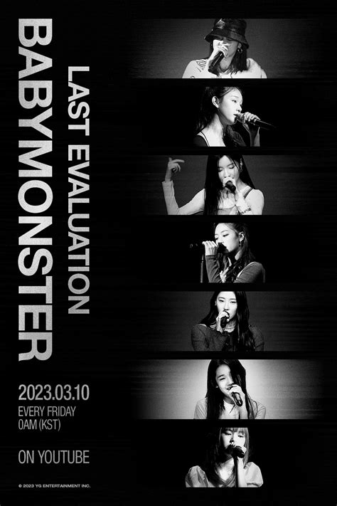 Update: YG's New Girl Group BABYMONSTER Confirms Premiere Date For "Last Evaluation" | Soompi