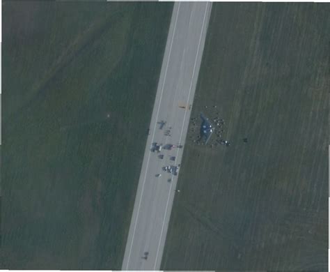 B-2 Spirit Bomber Crash - Plane Damaged in Runway Accident