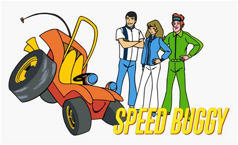 Speed Buggy Cartoon, HD Png Download - kindpng