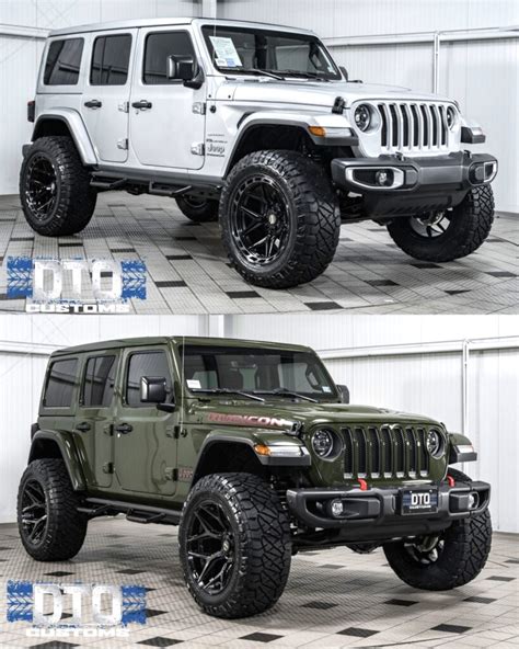 Jeep Wrangler with 22×10 Wheels 4P55 4P06 Gen 3 - 4PLAY Wheels