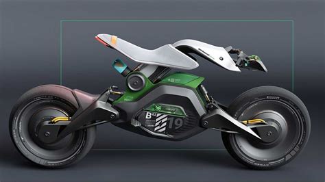 Designer Envisions Futuristic BMW X NVIDIA Electric Motorcycle