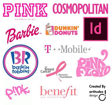 Pink Colour Branding