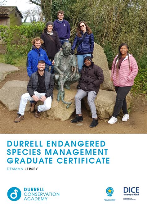 Durrell Endangered Species Management Graduate Certificate (DESMAN ...