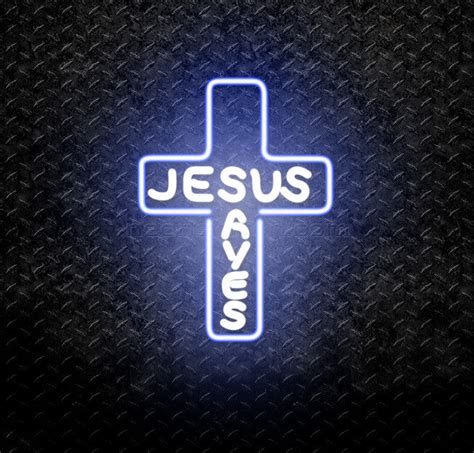 Buy Jesus Saves Neon Sign Online // Neonstation