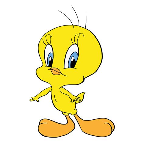 How to Draw Tweety Bird - Really Easy Drawing Tutorial