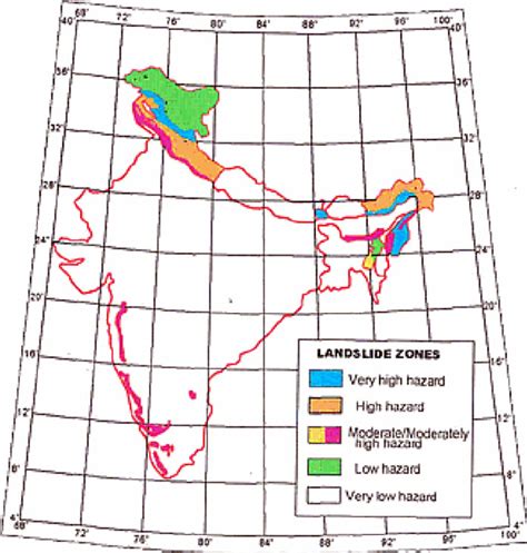 Landslide Hazard Zonation Map Of India – Get Map Update