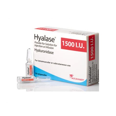 Hyaluronidase (hyalase) 1500iu x 1