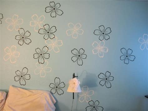 Simple Flower Design For Wall Painting : Looking for diy wall art ideas ...