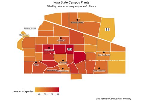 ISU campus plant heat maps! : iastate