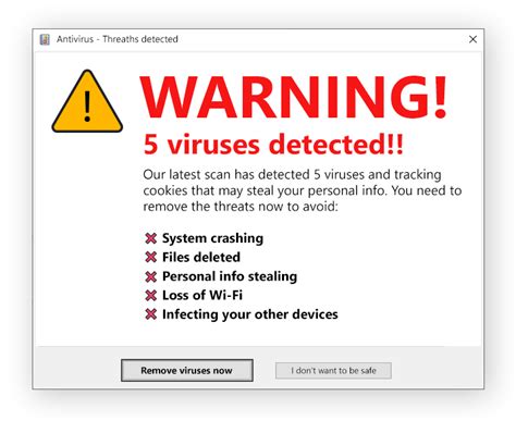 How to Spot a Fake Virus Warning and Avoid It