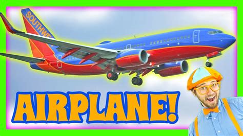 Airplanes for Kids - Learn Colors with Blippi | FunnyCat.TV